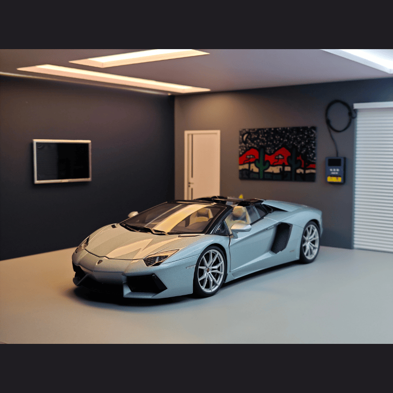 Car Model Diorama "Silence"