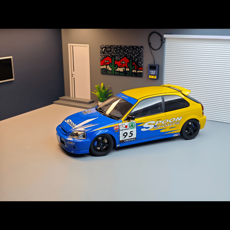 Car Model Diorama "Silence"