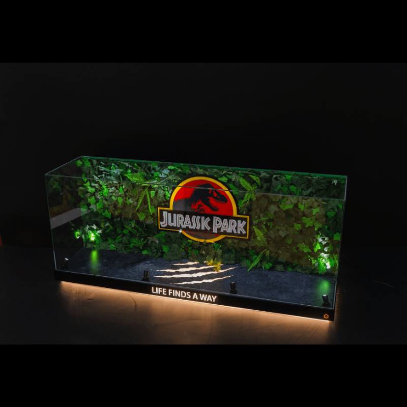LED Display Case for LEGO 76968 Dinosaur Fossils: T. rex