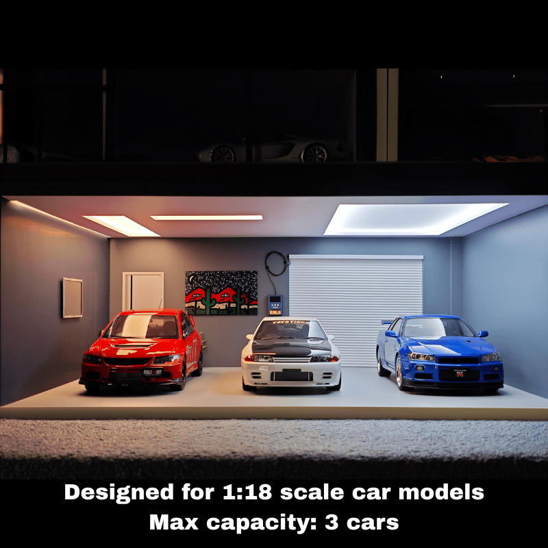 Car Model Diorama "Silence"