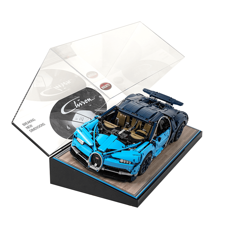 Display Case for LEGO® 42083 Bugatti Chiron