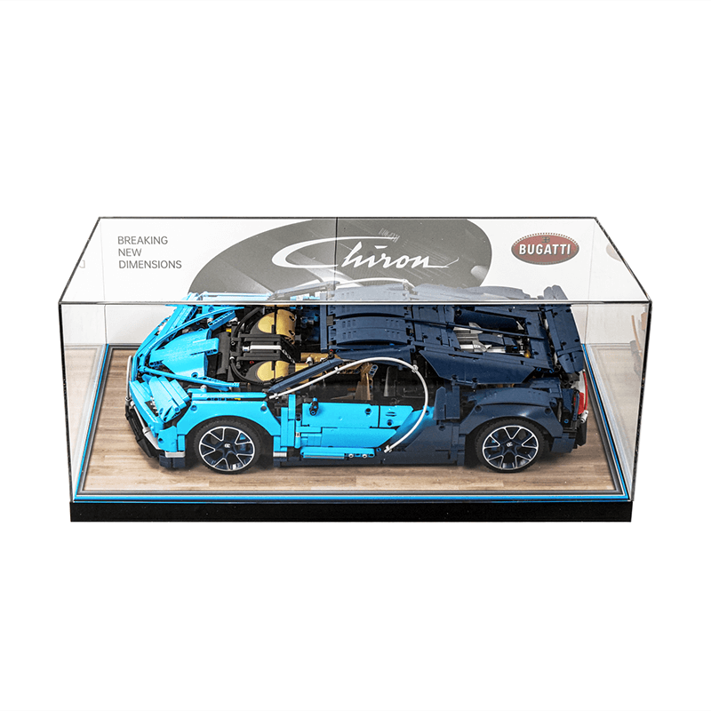 Display Case for LEGO® 42083 Bugatti Chiron