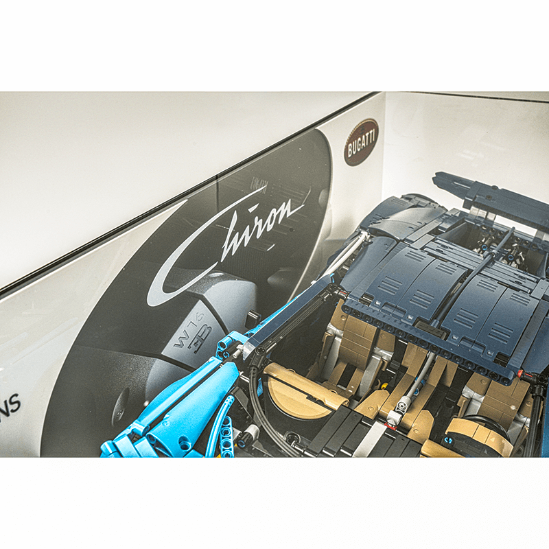 Display Case for LEGO® 42083 Bugatti Chiron