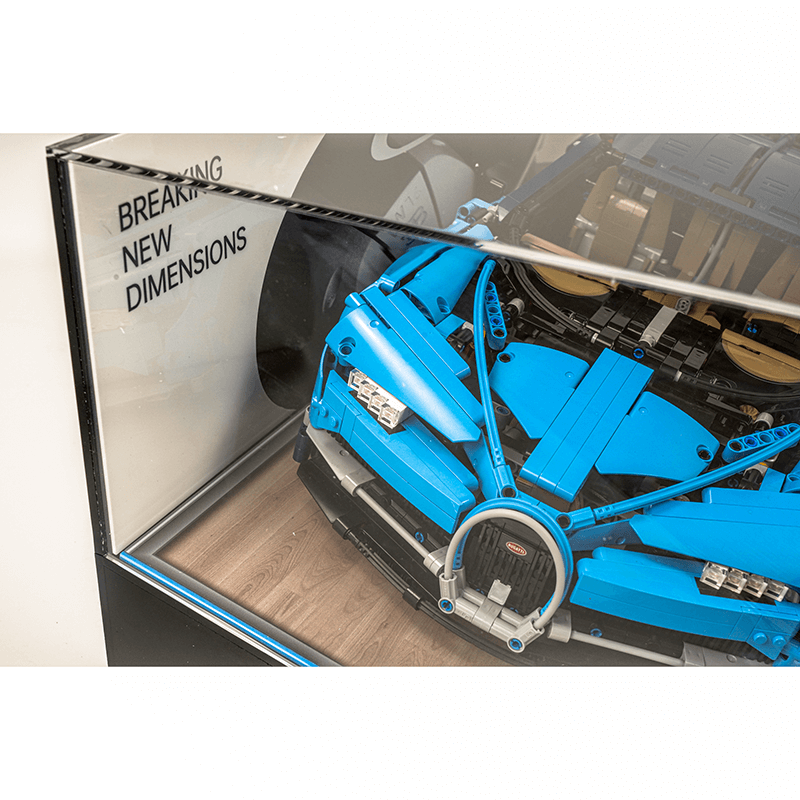 Display Case for LEGO® 42083 Bugatti Chiron