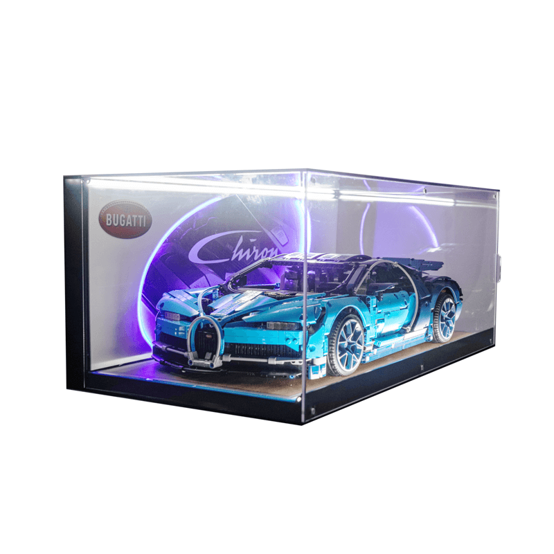 Display Case for LEGO® 42083 Bugatti Chiron