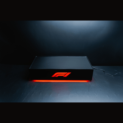 LED Display Case Set for LEGO F1 Race Cars